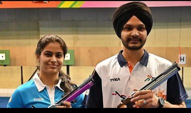 शूटर मनु-सरबजोत ने कांस्य जीतकर रचा इतिहास, भारत ने पेरिस ओलंपिक्स में जीता दूसरा पदक